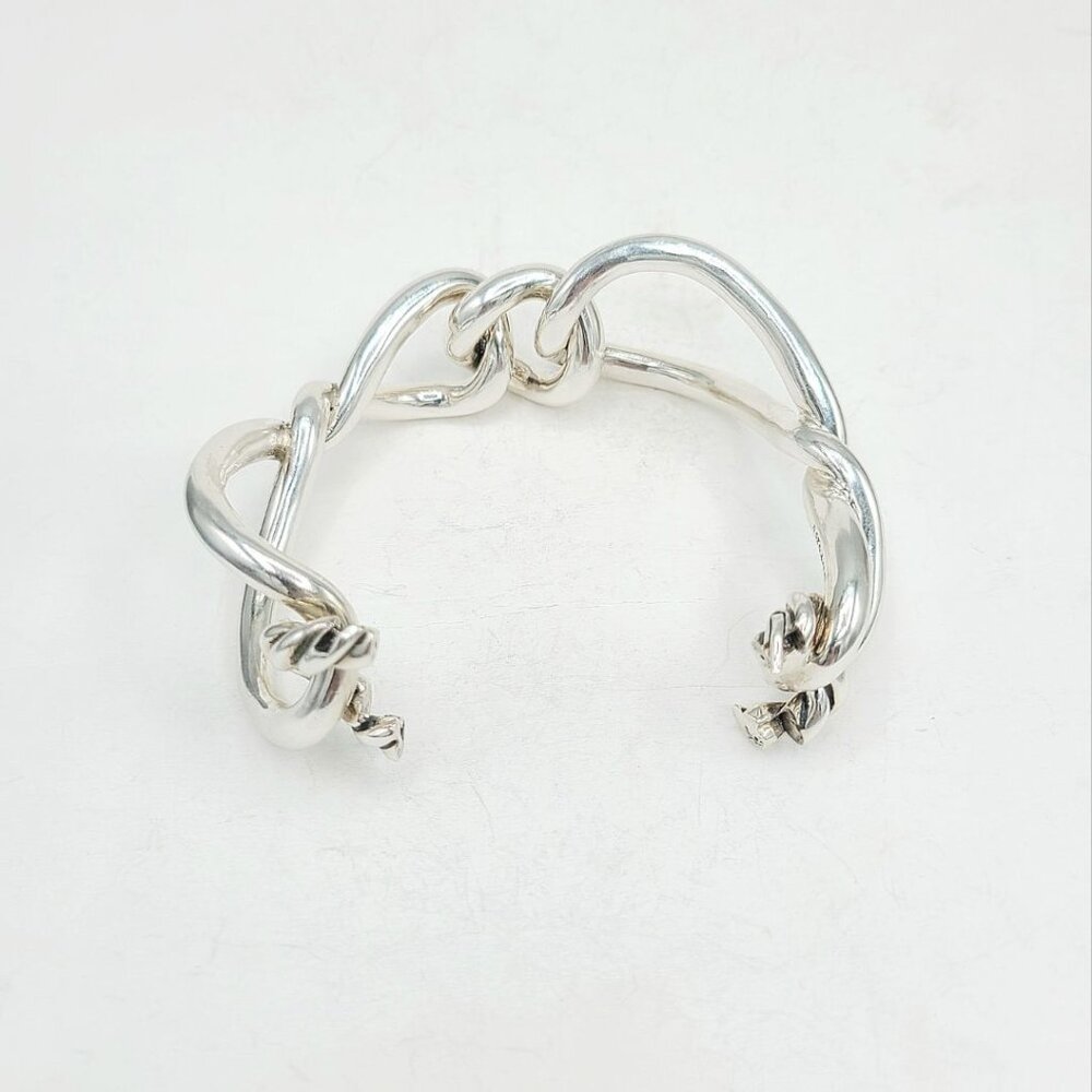 David Yurman Bold Continuance Bracelet in Sterling Silver - 33mm - RARE - Picture 11 of 13